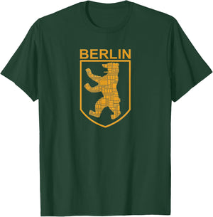Berlin Design - Berlin Bear - I Love Berlin T-Shirt - T-Shirt | Forest