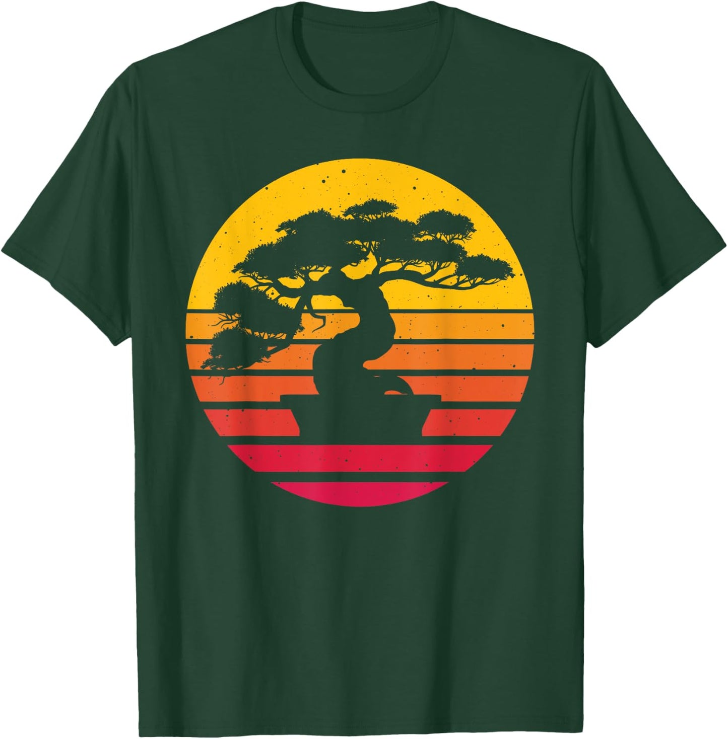 Cute Bonsai Tree Design Women Japanese Culture Plant T-Shirt - T-Shirt | Forest