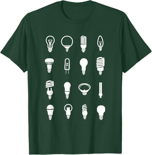 Types of Lamps T-Shirt - T-Shirt | Forest