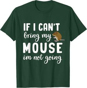 Mouse Gifts For Kids Maus Rodent Ratón Mouse Lovers Gerbil T-Shirt - T-Shirt | Forest