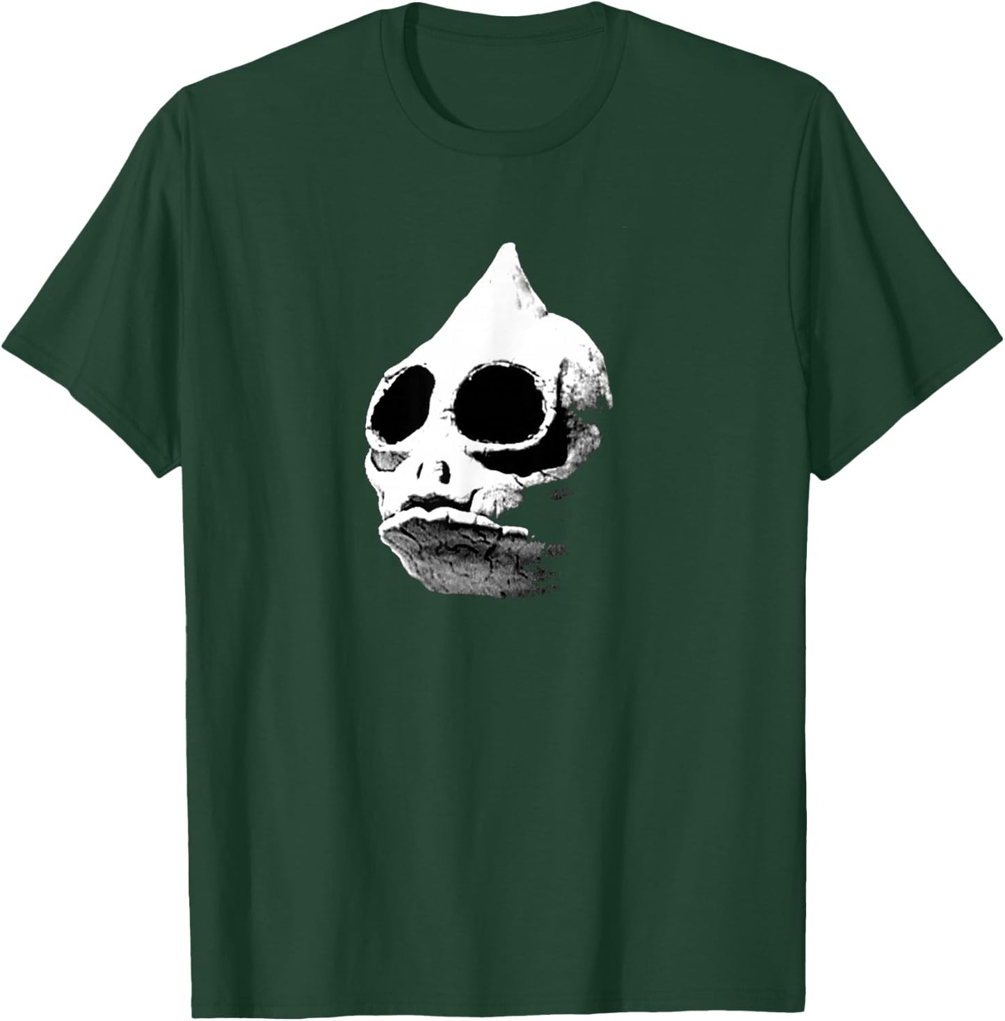 Retro Sleestak reptilian skull graphic T-Shirt - T-Shirt | Forest