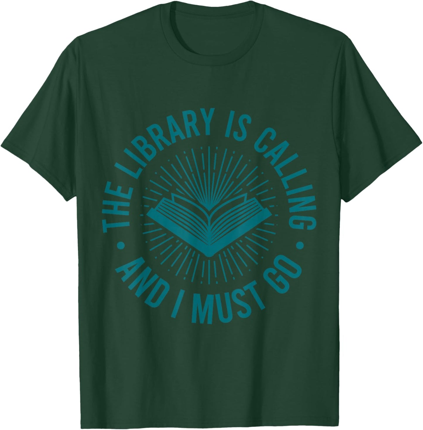 Library Employees Bookworm Book Lovers Reading Rat T-Shirt - T-Shirt | Forest