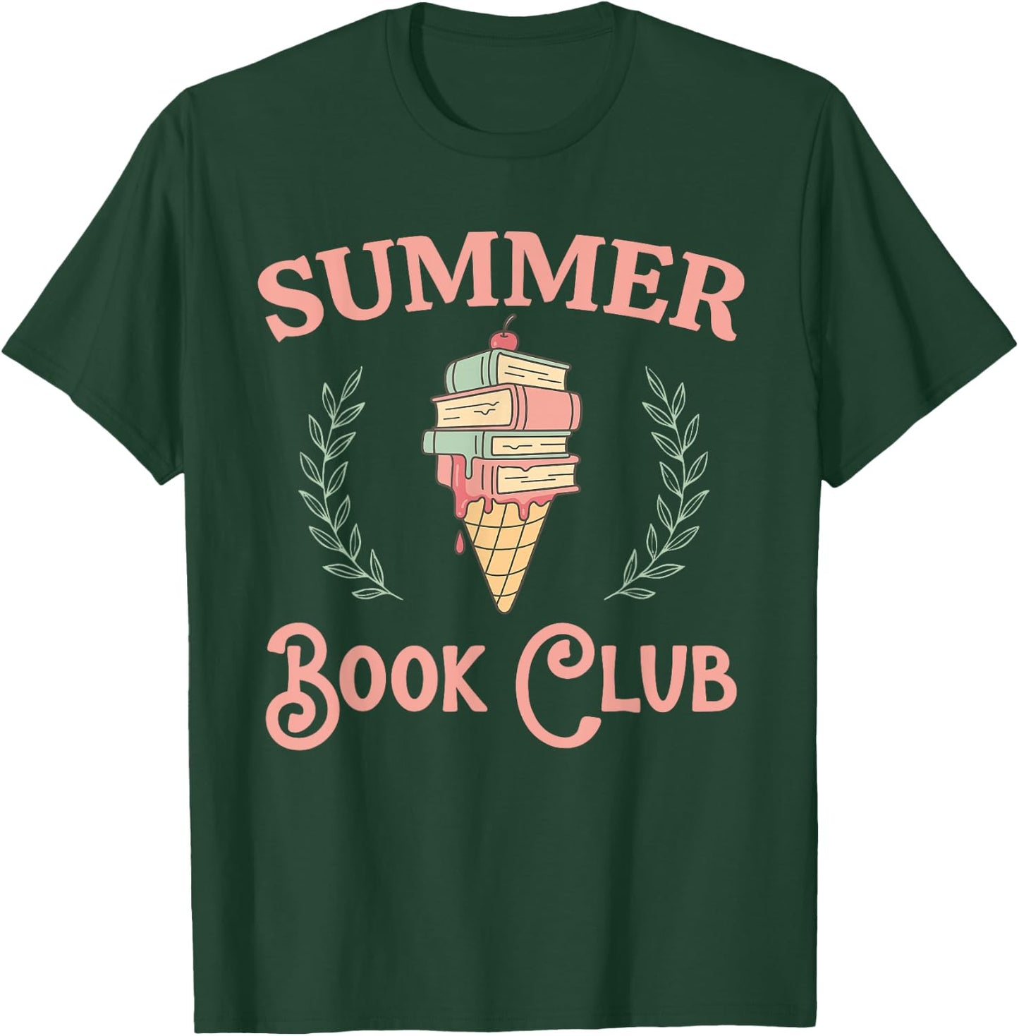 Summer Book Club T-Shirt - T-Shirt | Forest