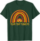 GER1 Team Tiny Turkeys Nurse Rainbow Thanksgiving NICU Nurse T-Shirt - T-Shirt | Forest