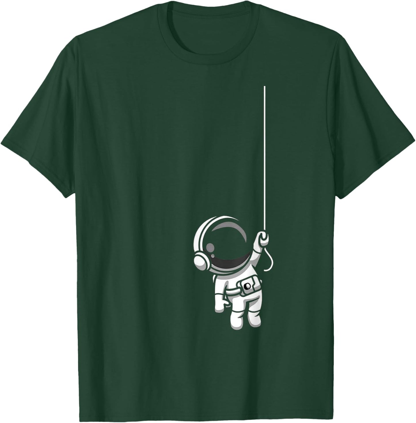 Astronaut Astronomy Science Moon Space Funny T-Shirt - T-Shirt | Forest