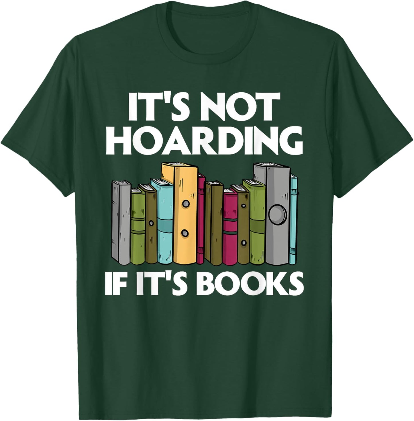 Cool Books Art Men Women Read Books Bookworm Library Reading T-Shirt - T-Shirt | Forest