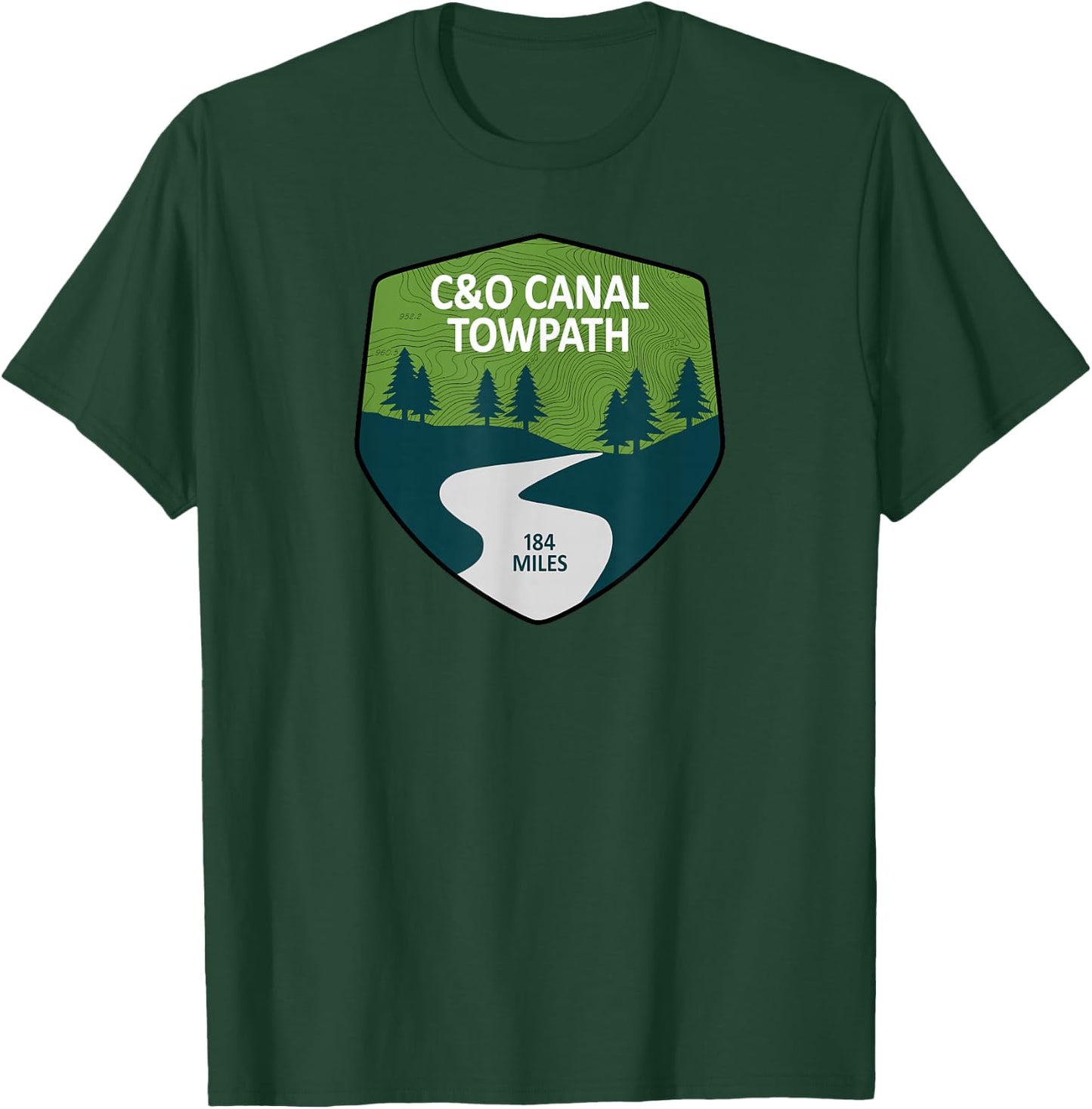 C&O Canal Towpath T-Shirt - T-Shirt | Forest