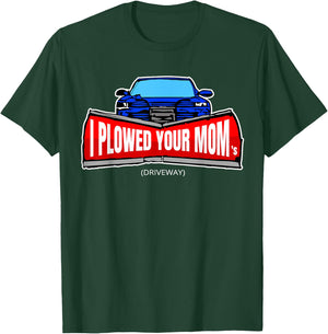 Men's Funny Snow Plow Truck Shirt T-Shirt - T-Shirt | Forest