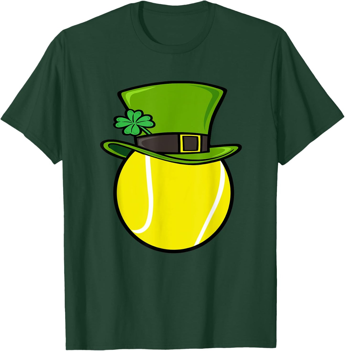 tennis st patrick day shirt for Boys T-Shirt - T-Shirt | Forest