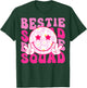 Groovy Bestie Squad Best Friend Matching Squad T-Shirt - T-Shirt | Forest