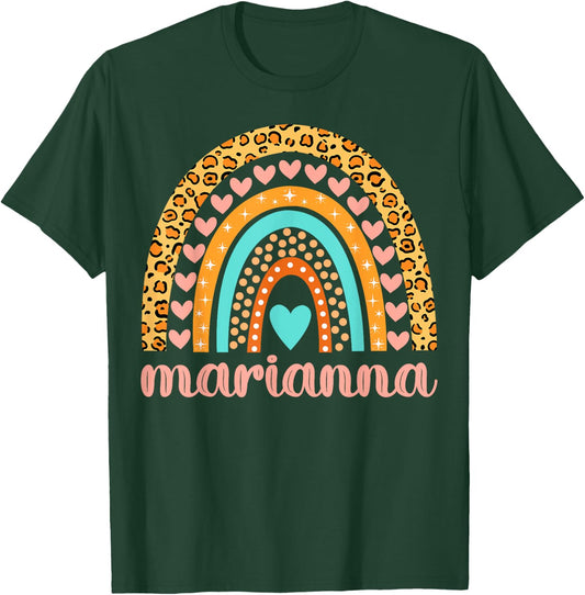Marianna Marianna Name Birthday Shirt Gift T-Shirt - T-Shirt | Forest