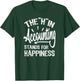 H In Accounting Stands For Happiness, Funny Accountant T-Shirt - T-Shirt | Forest