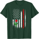 US Flag Red Tulip Parkinson's Awareness T-Shirt - T-Shirt | Forest