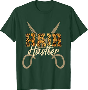 Hair Hustler Hairstylist T-Shirt - T-Shirt | Forest