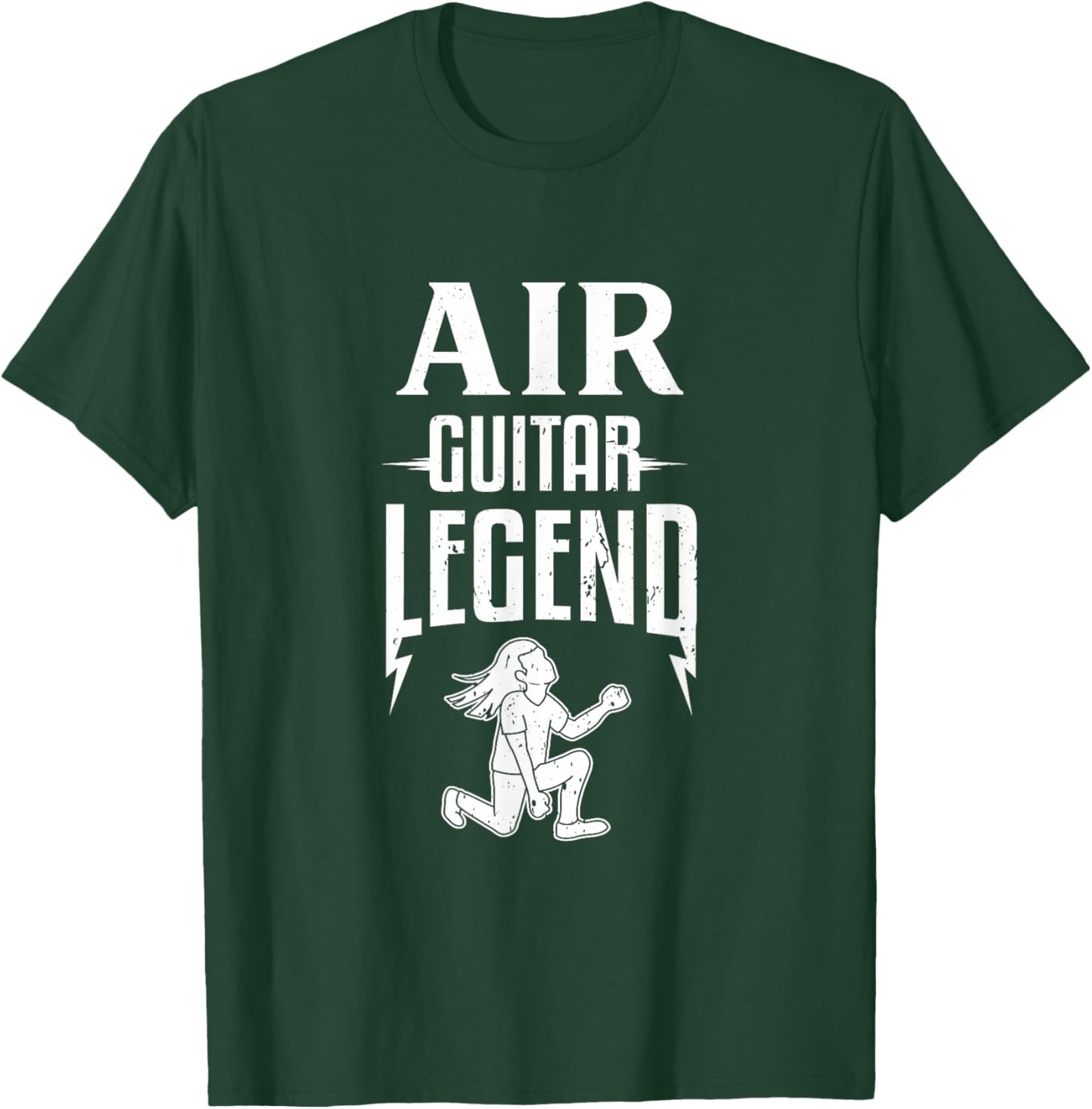 Air Guitar Legend Air Guitarist Music Band Musical Gift T-Shirt - T-Shirt | Forest