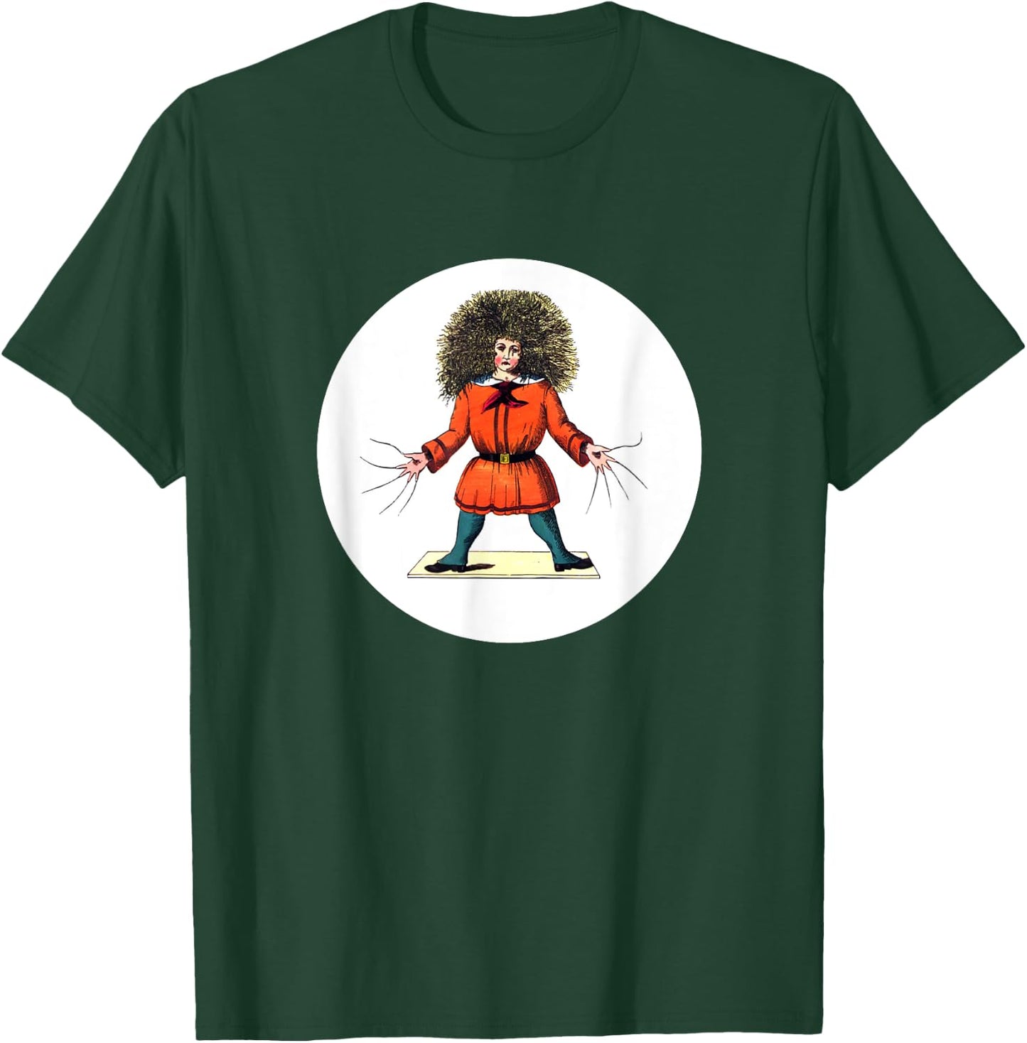 "Struwwelpeter" Classic German Fairy Tale T-Shirt - T-Shirt | Forest