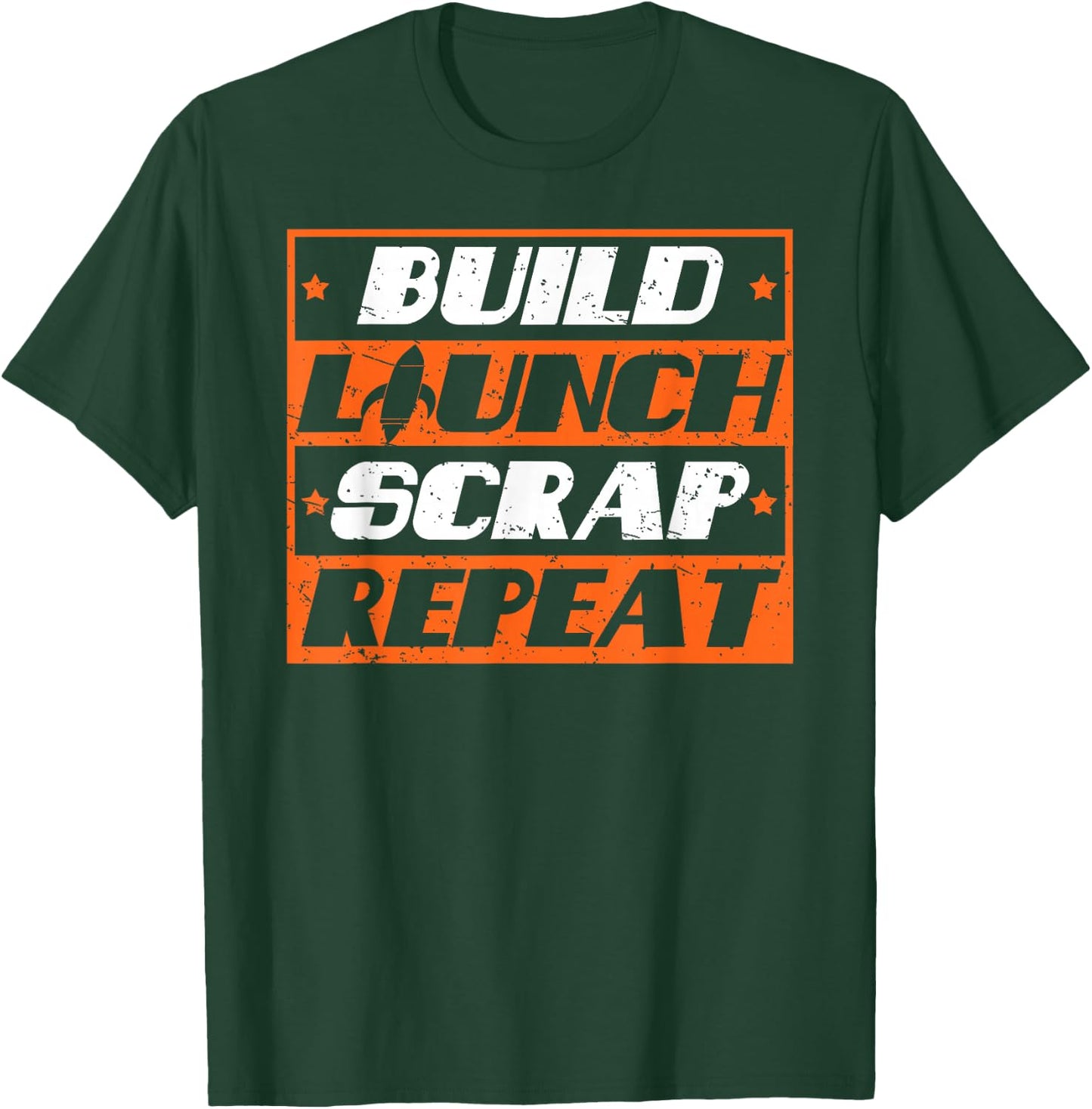 Aerospace Rocket Science Engineering Spaceship Astronautics T-Shirt - T-Shirt | Forest