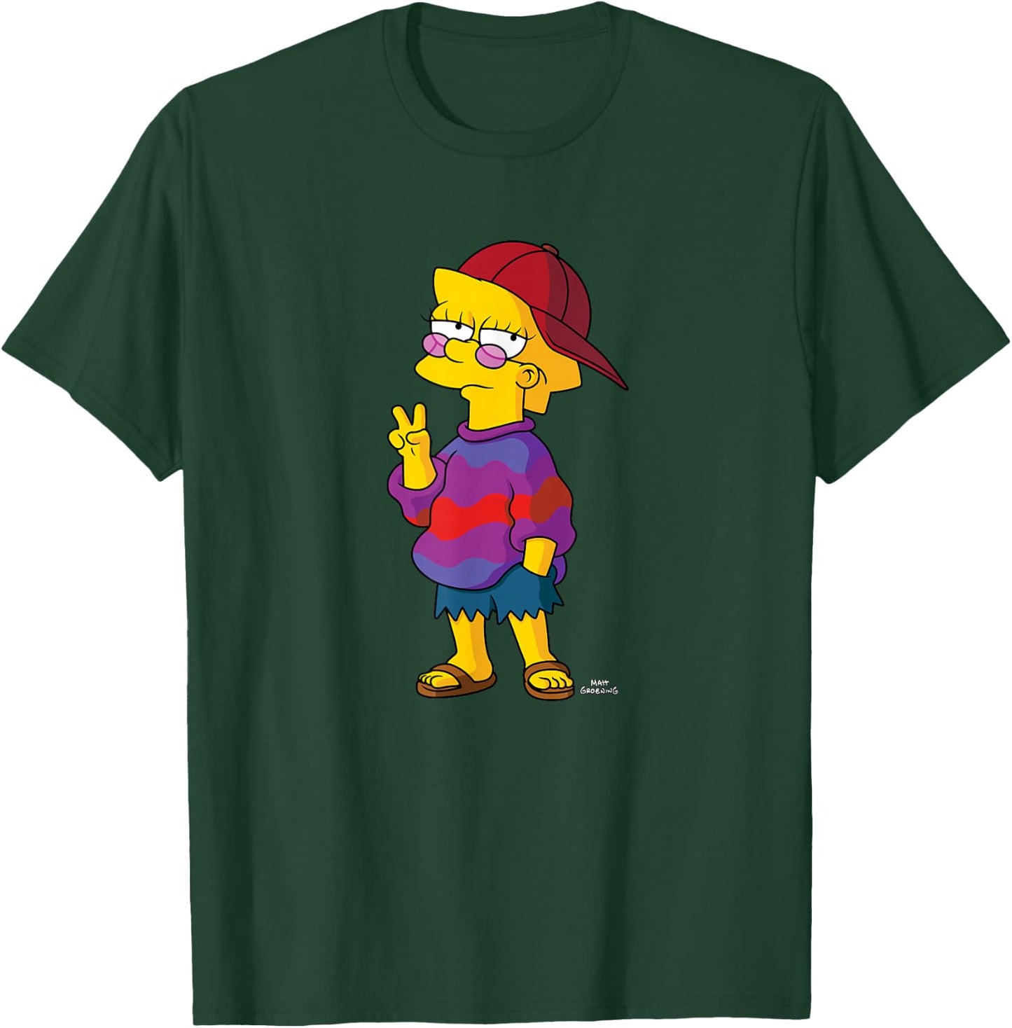 The Simpsons Cool Kid Lisa T-Shirt - T-Shirt | Forest