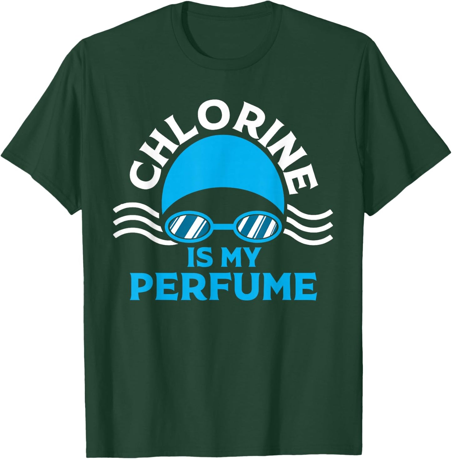Funny Swimming Designs Women Water Sports Athletes T-Shirt - T-Shirt | Forest