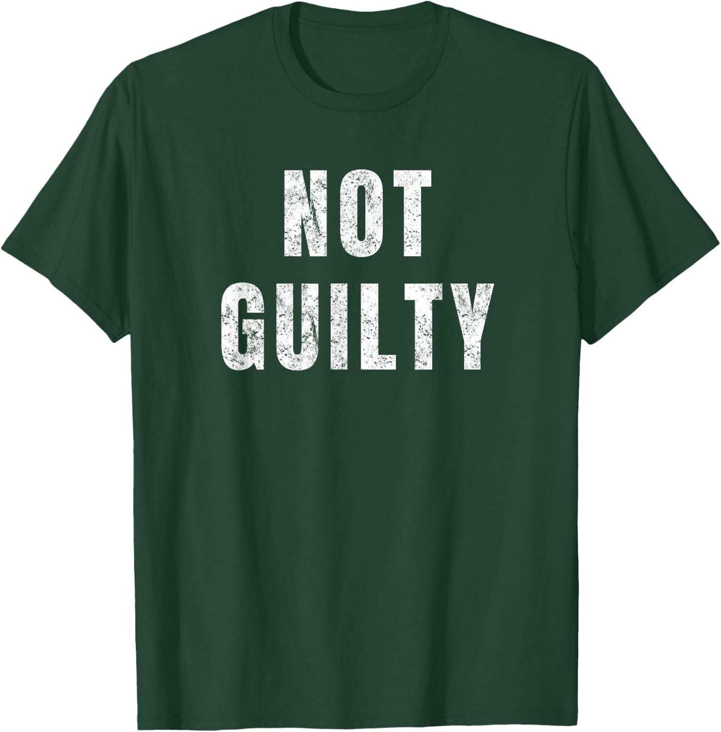 Social Justice Criminal Defense Not Guilty T-Shirt - T-Shirt | Forest