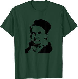 Carl Gauss German physicist mathematician Geek T-Shirt - T-Shirt | Forest