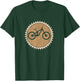 Enduro Bike Chainring Mountain Bike T-Shirt - T-Shirt | Forest