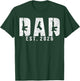 Dad Est 2026 Gun Lover Dad to Be New Baby Daddy Father's Day T-Shirt - T-Shirt | Forest