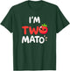 Farmer Gardener I'm Two-mato 2nd Birthday Tomatoes T-Shirt - T-Shirt | Forest