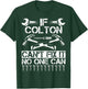 COLTON Fix It Funny Birthday Personalized Name Dad Gift T-Shirt - T-Shirt | Forest