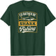 I'd Rather Be Shark Fishing Dad Ocean Saltwater Pier Sea T-Shirt - T-Shirt | Forest