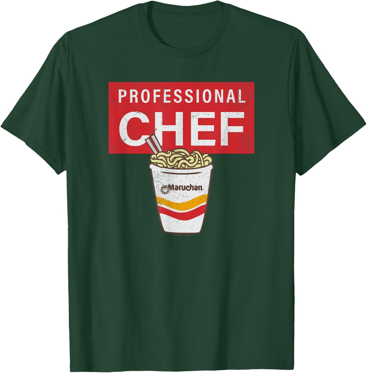 Maruchan Professional Ramen Noodle Chef T-Shirt - T-Shirt | Forest