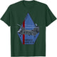 CH-46 Seaknight "Phrogs Phorever" Military Helicopter T-Shirt - T-Shirt | Forest