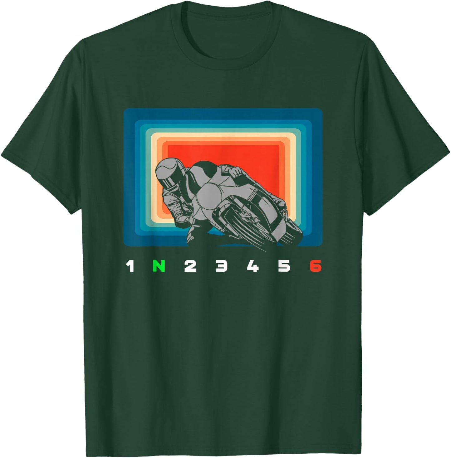 Motorcycle Apparel , Black T-Shirt - T-Shirt | Forest