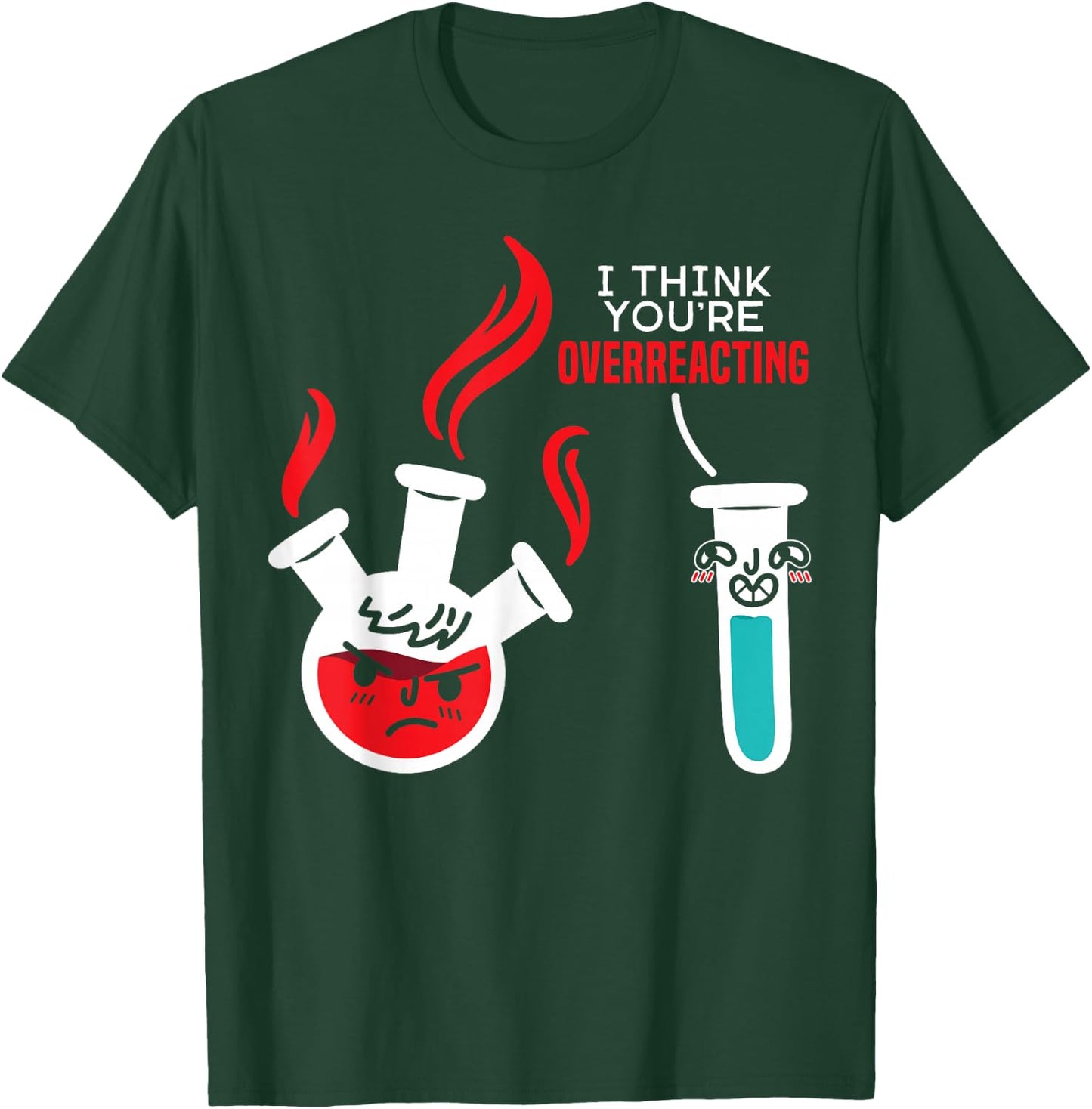 Funny Science Experiement Biology Scientist Chemistry T-Shirt - T-Shirt | Forest