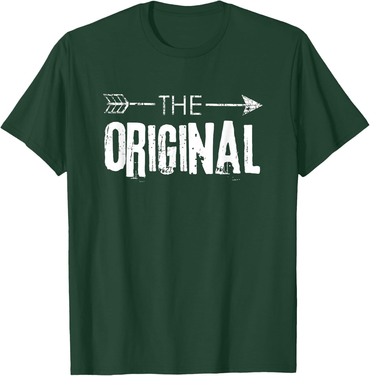 Funny Sibling The Original Oldest Child or Dad Gift T-Shirt - T-Shirt | Forest