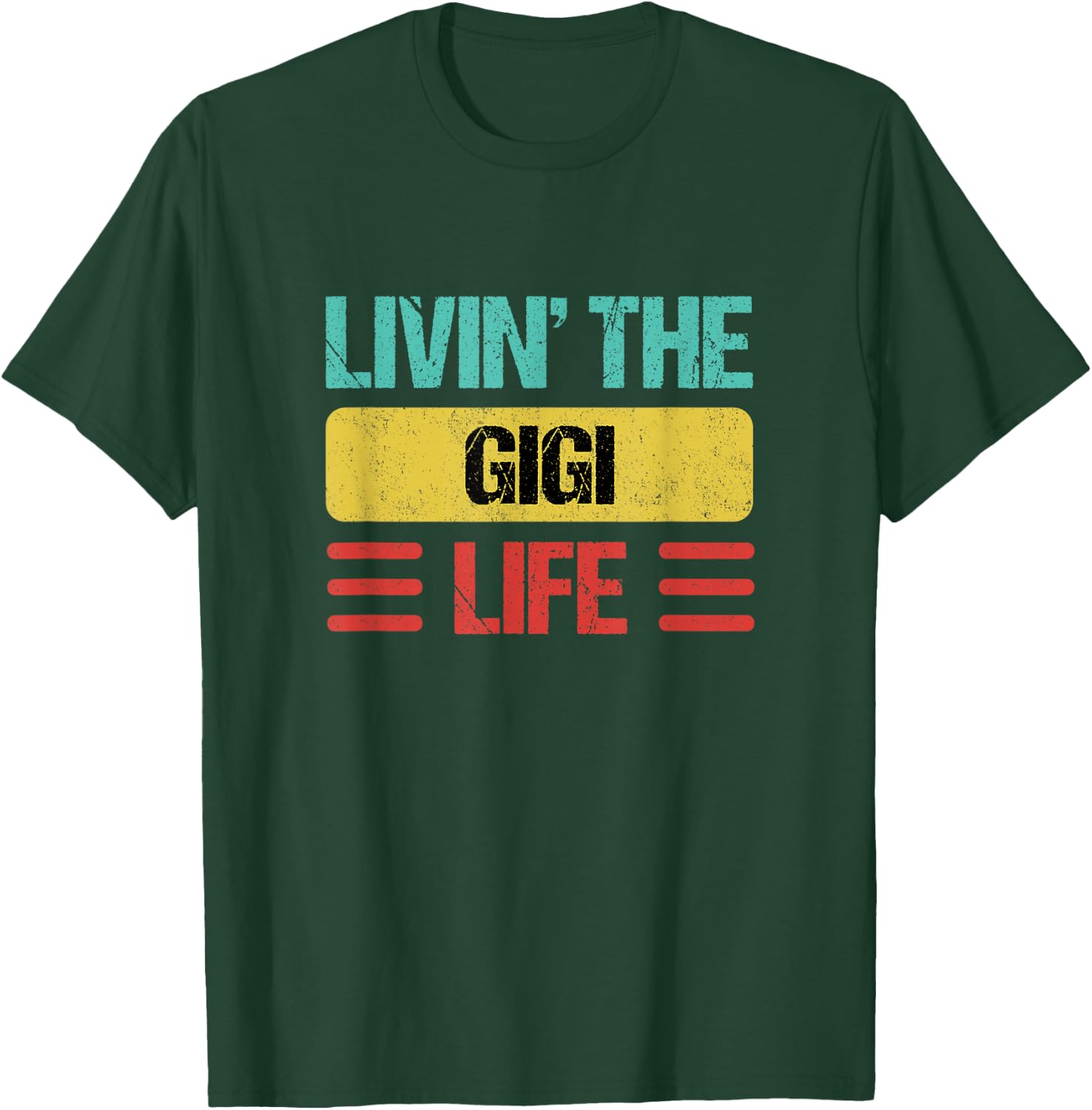 Gigi Name T-Shirt - T-Shirt | Forest