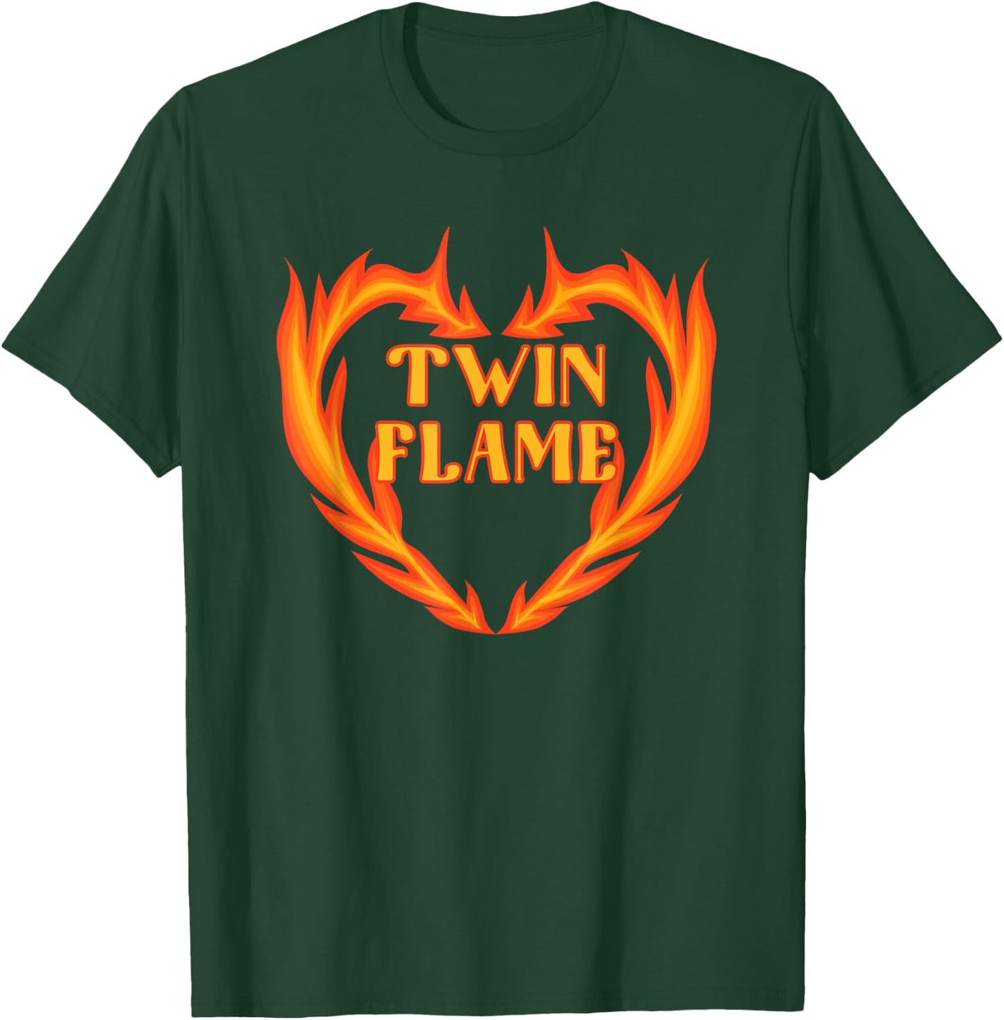 Twin Flame Soulmate Specific Person Design for Twin Flames T-Shirt - T-Shirt | Forest