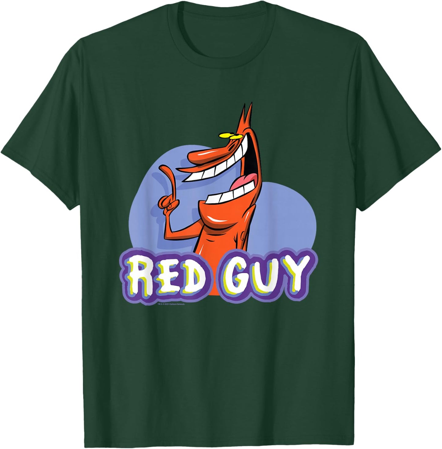 Cow & Chicken Red Guy T-Shirt - T-Shirt | Forest