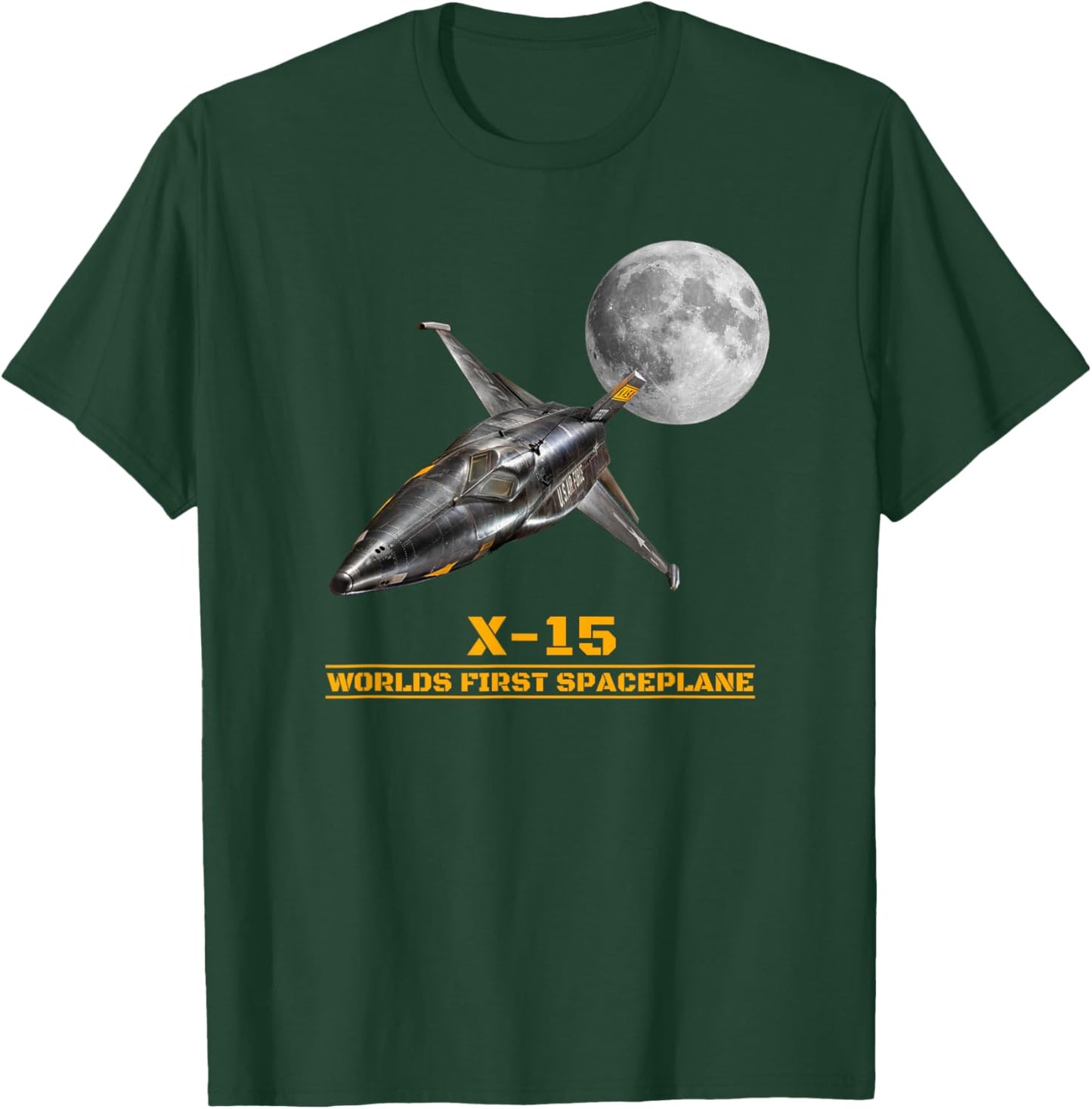 North American X-15 Worlds First Spaceplane T-Shirt - T-Shirt | Forest