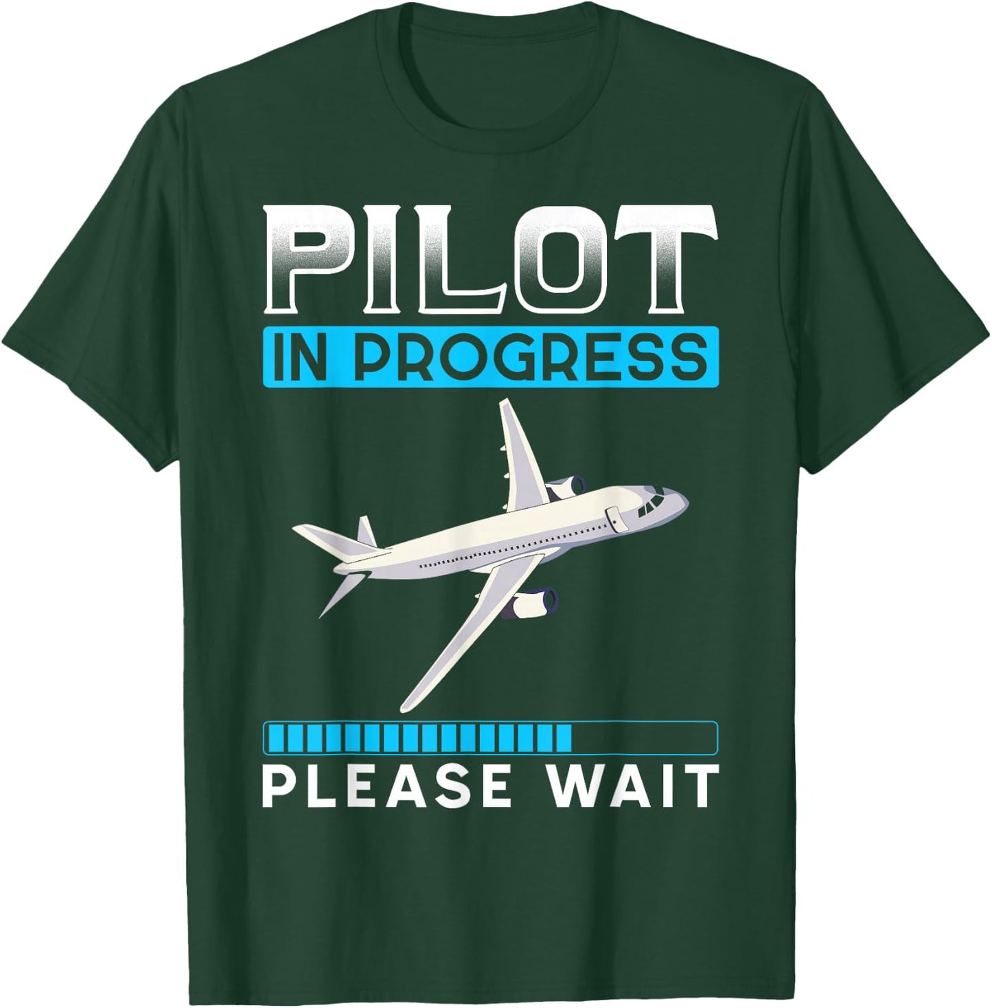 Flying Plane Co Pilot Gift Future Pilot T-Shirt - T-Shirt | Forest