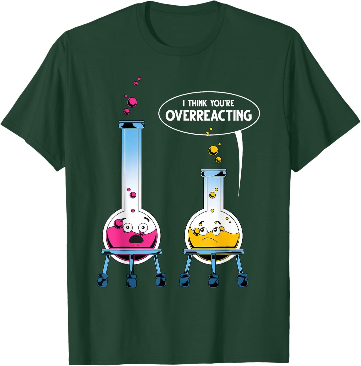 Chemist Humour Science Experiment Gift Chemistry T-Shirt - T-Shirt | Forest