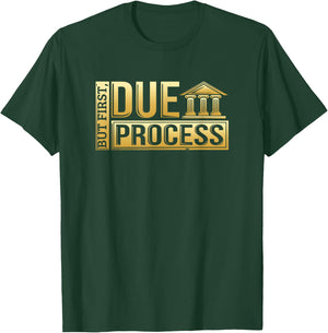 But First, Due Process Lawyer & Attorney In Training T-Shirt - T-Shirt | Forest