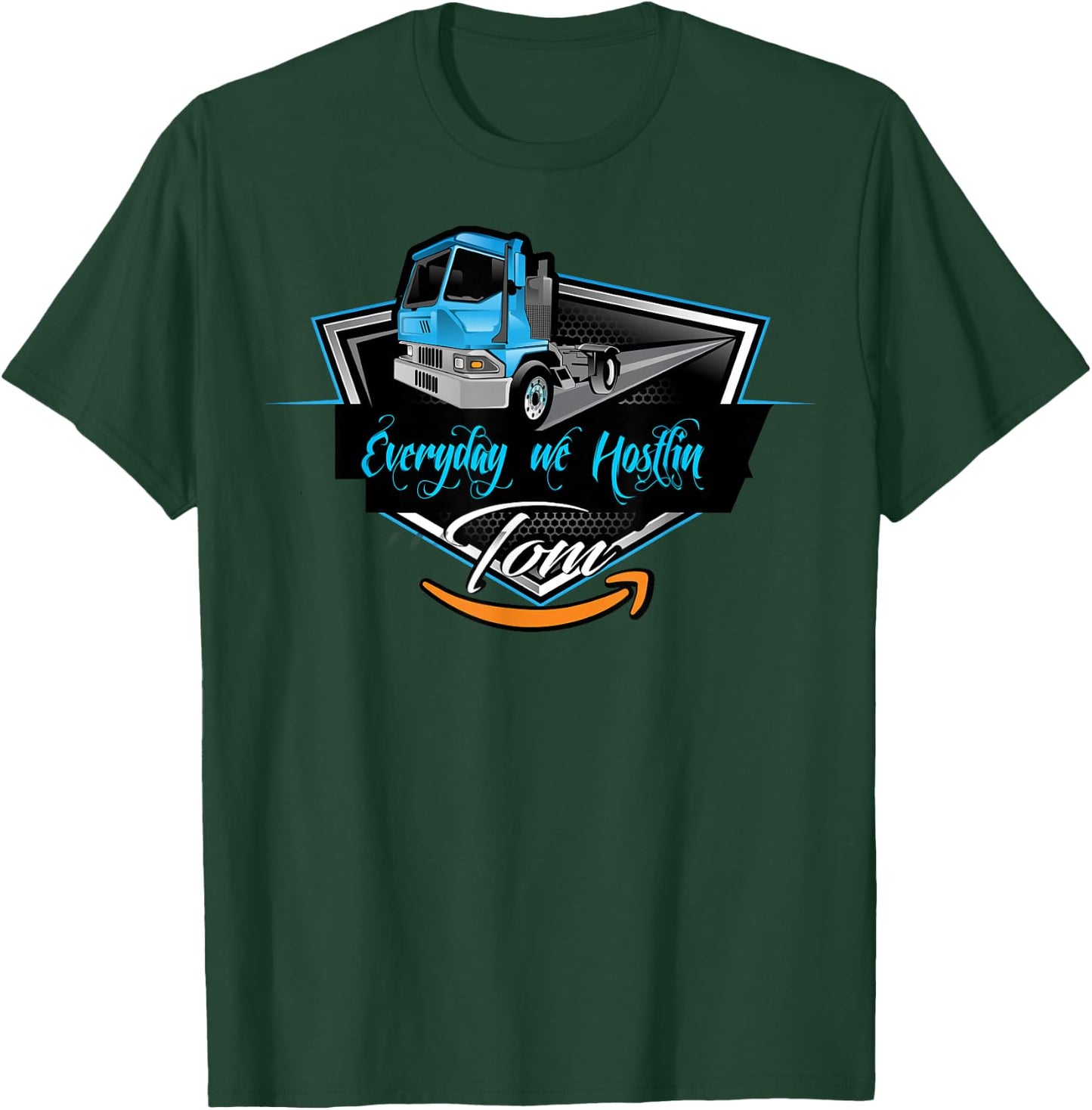 TOM Every Day We Hostlin T-Shirt - T-Shirt | Forest