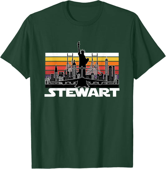 Stewart Straight Sunset Airlift C-17 T-Shirt - T-Shirt | Forest