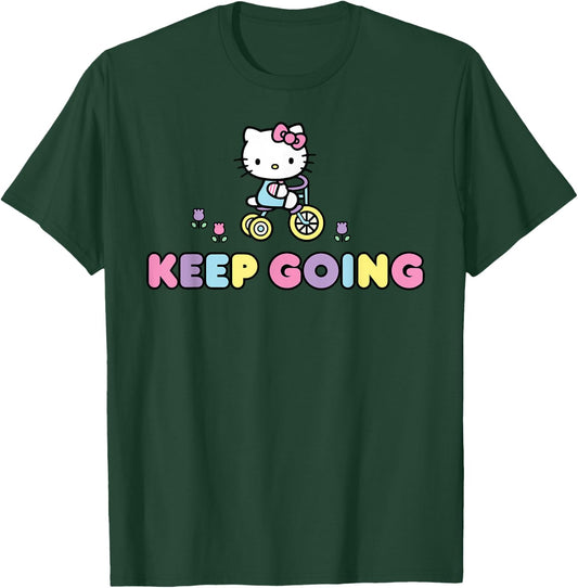 Hello Kitty Keep Going T-Shirt - T-Shirt | Forest