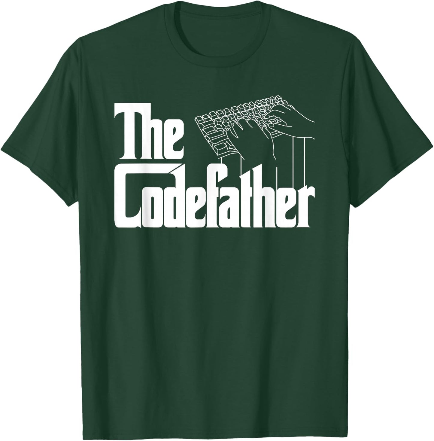 The Code Father Funny Computer Coder Dad Programmer T-Shirt - T-Shirt | Forest