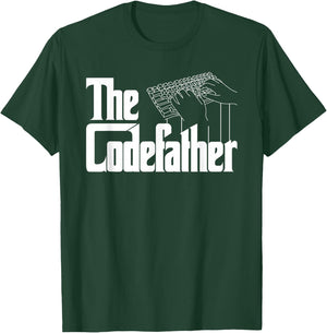 The Code Father Funny Computer Coder Dad Programmer T-Shirt - T-Shirt | Forest