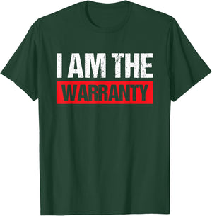 Car Mechanic Repair Vehicles Handyman I Am The Warranty , Small, Black T-Shirt - T-Shirt | Forest