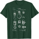 Electrician Electrical Engineers , Men's, Black, Small, Short Sleeve, Regular Fit, Cotton Blend, Polyester, , Modern, Art, Exercise and Fitness, -Adults, -Kids T-Shirt - T-Shirt | Forest