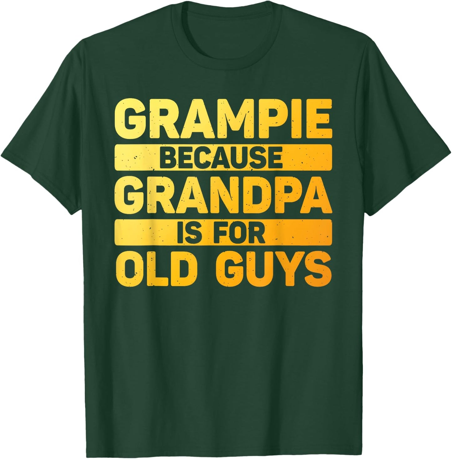 Grampie Art For Grandpa From Grandkids Father's Day Grampie T-Shirt - T-Shirt | Forest